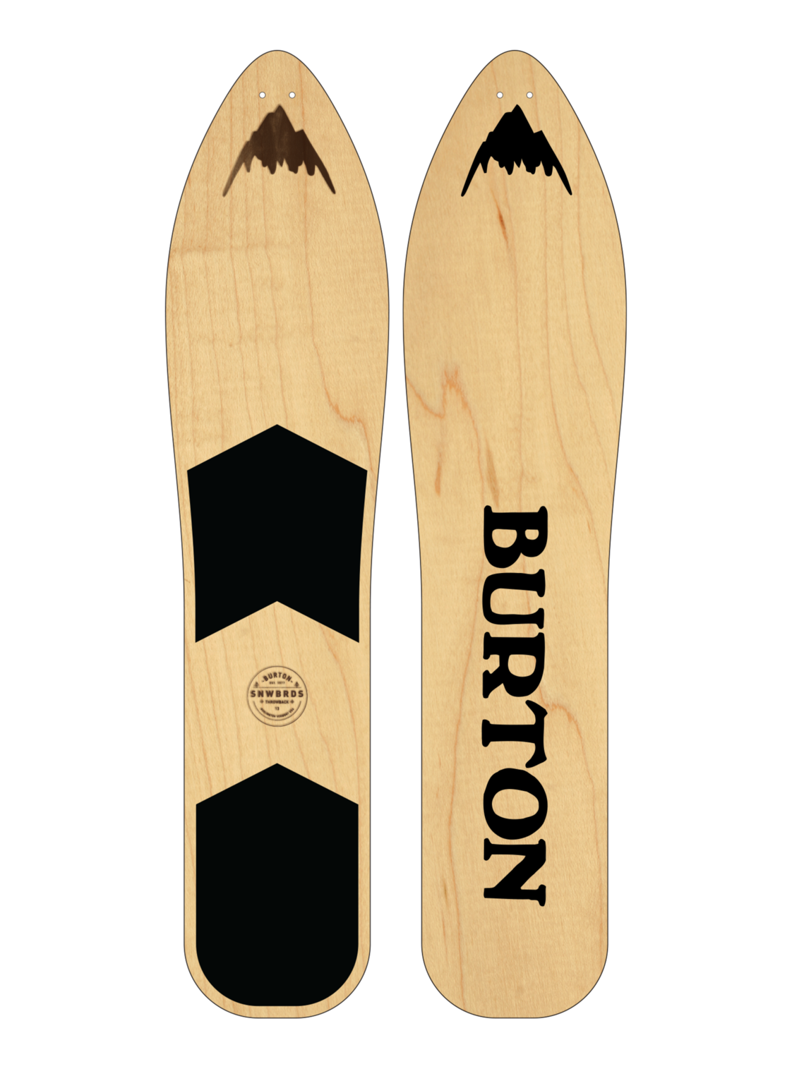 BURTON Throwback 130cm 新品 Throwback Snowboard - Attridge Ski & Board
