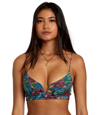 RVCA ANDER V-WIRE CROP TOP