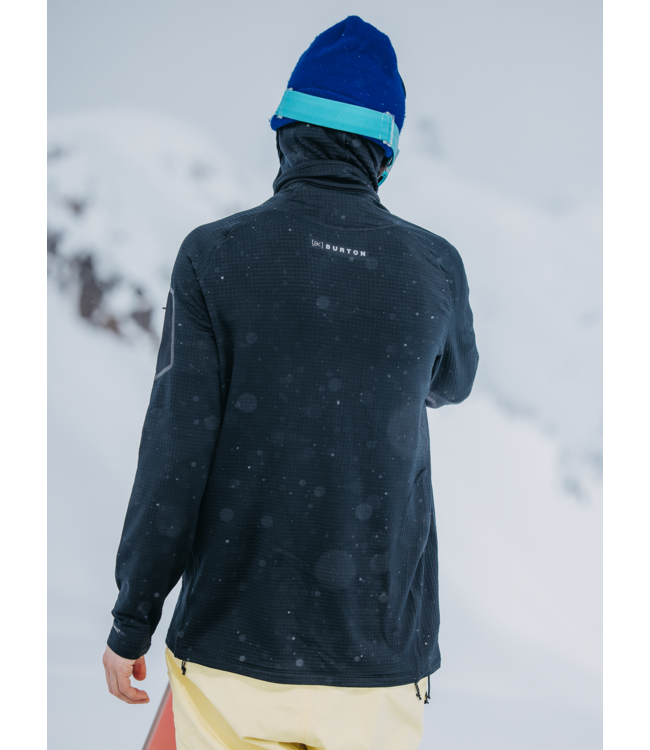 Burton Men's [ak] Helium Power Grid™ Half-Zip Fleece