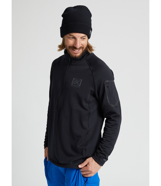 Burton Men's [ak] Helium Power Grid™ Half-Zip Fleece