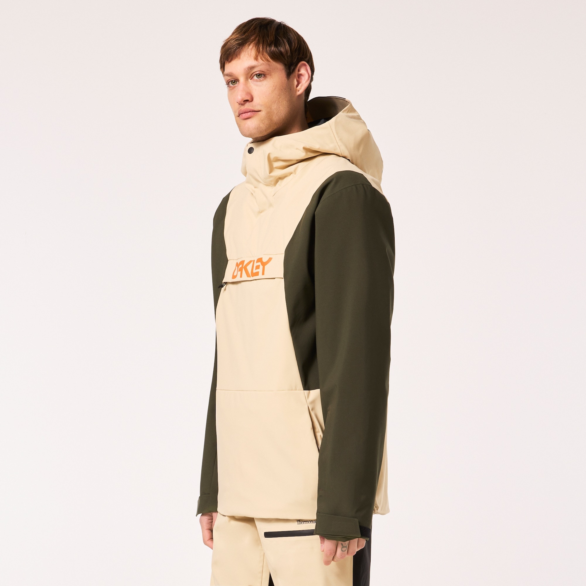 Insulated anorak top