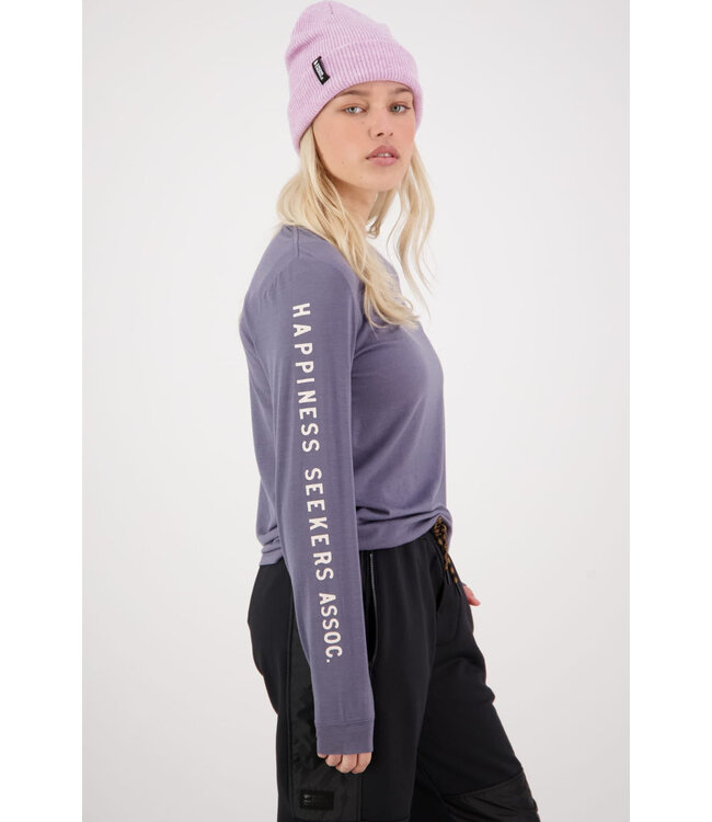 Mons Royale Womens Icon Merino Air-Con Relaxed LS