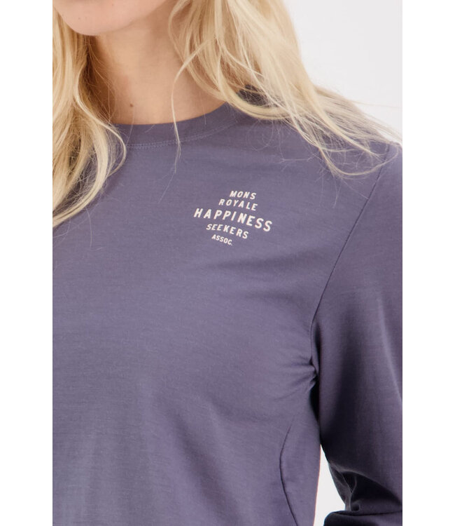 Mons Royale Womens Icon Merino Air-Con Relaxed LS