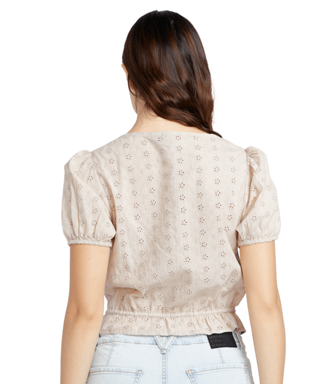 Volcom THIRD EYELET TOP