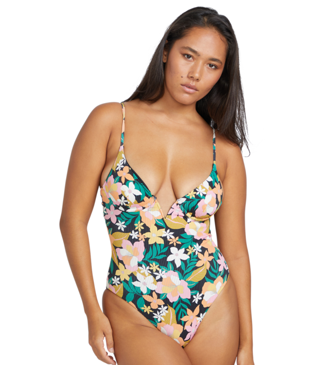 Volcom HAD ME AT ALOHA ONE PIECE SWIMSUIT