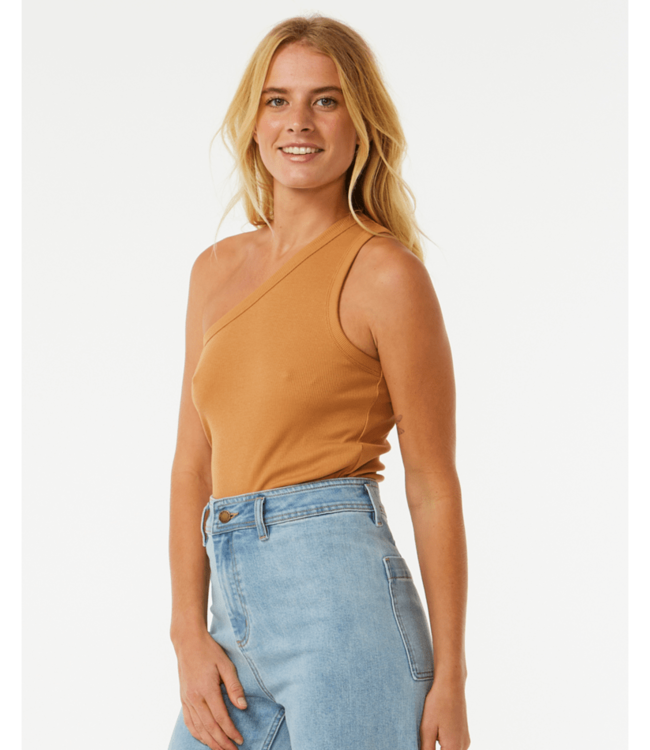 RIP CURL ASYMMETRICAL RIBBED TANK