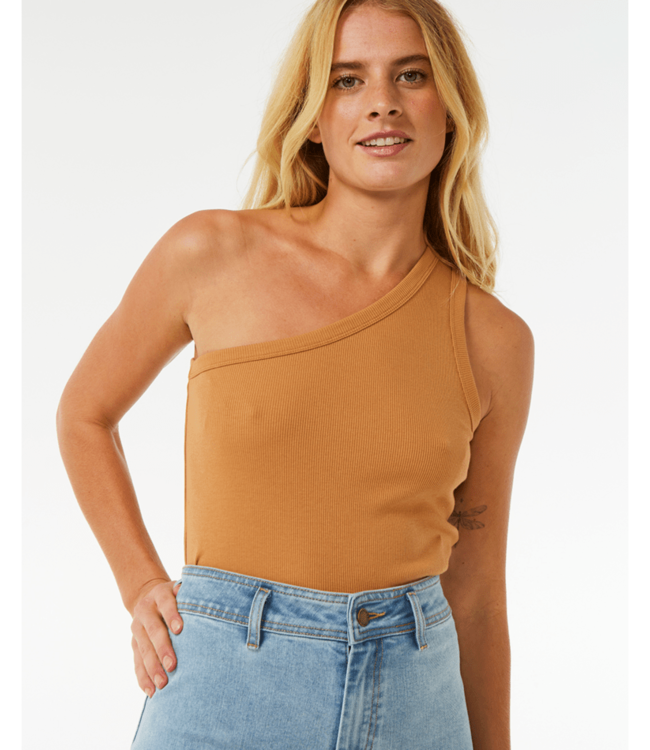 RIP CURL ASYMMETRICAL RIBBED TANK