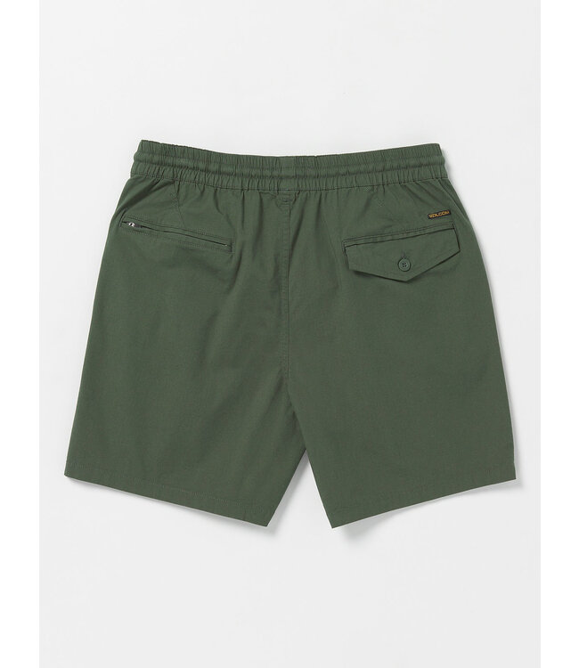 Volcom Villa Rue Elastic Waist Shorts