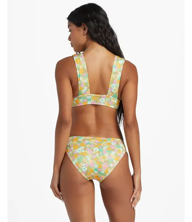 Billabong On The Bright Side Plunge Bikini Top
