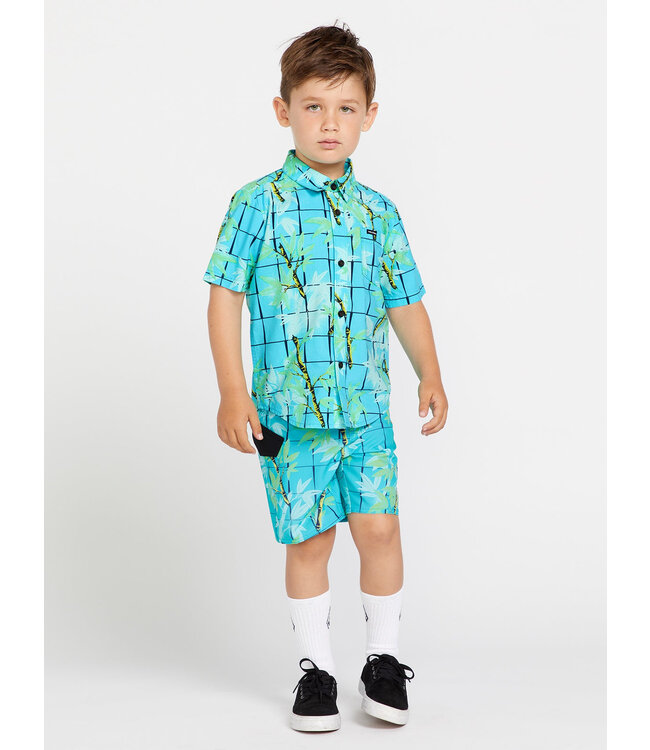 Volcom LITTLE BOYS BAMBOOZELED FLORAL SS