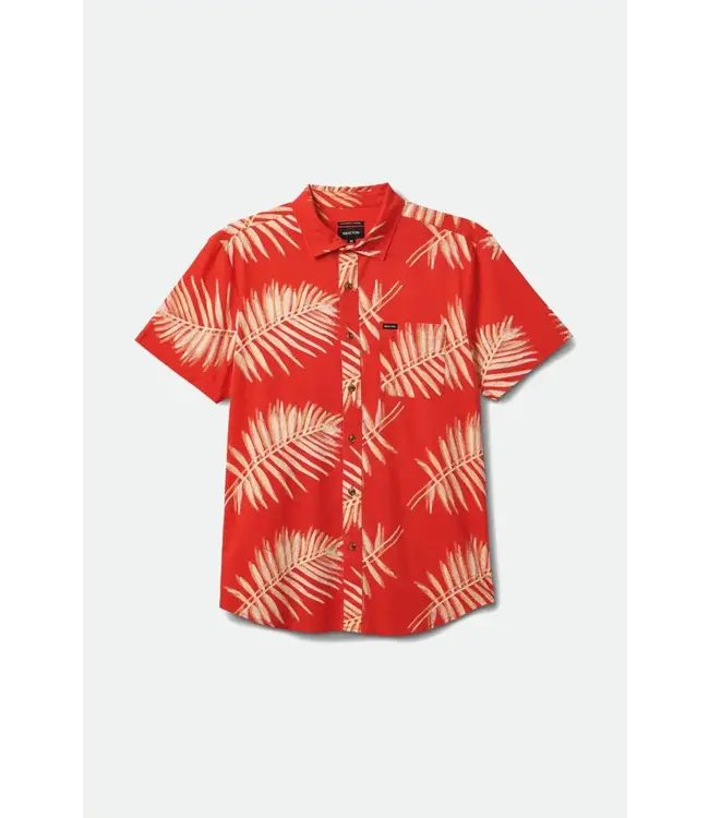 Brixton CHARTER PRINT S/S WVN