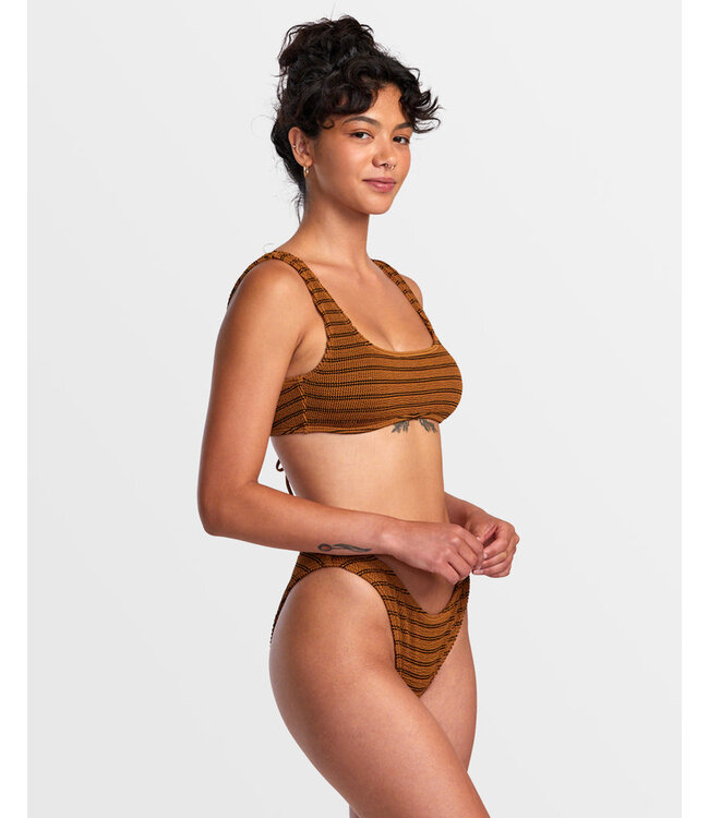 RVCA GROOVES STRIPE BRALETTE