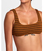 RVCA GROOVES STRIPE BRALETTE