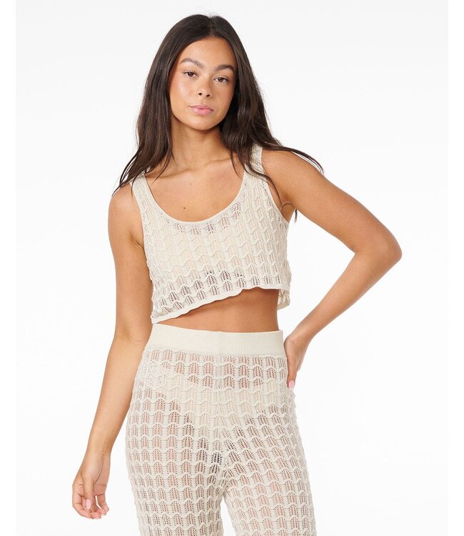 RIP CURL SANTORINI SUN CROCHET TOP