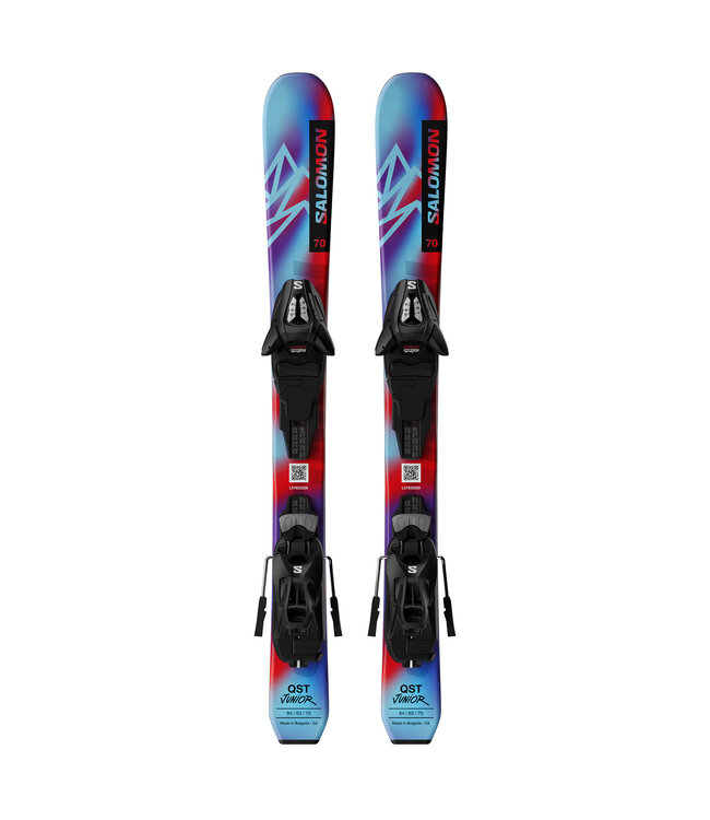 Salomon QST Jr XS Ski Package with C5 Binding