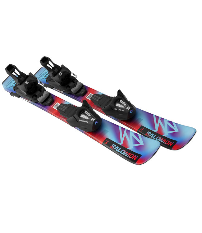 Salomon QST Jr XS Ski Package with C5 Binding