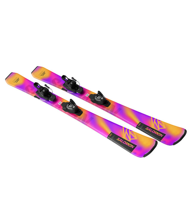 Salomon LUX Jr S Ski Package with C5 Binding