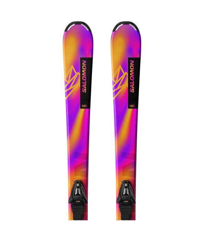 Salomon LUX Jr S Ski Package with C5 Binding