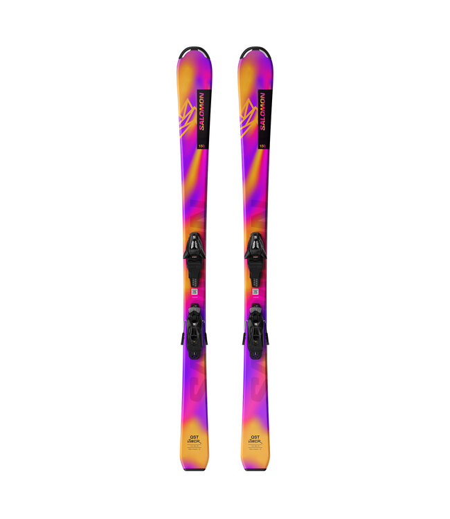 Salomon LUX Jr S Ski Package with C5 Binding