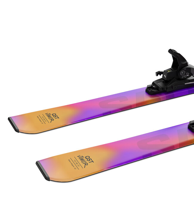 Salomon LUX Jr S Ski Package with C5 Binding