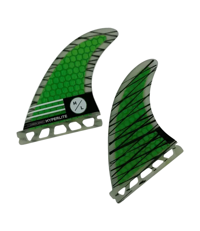 Hyperlite 4.5 Riot Carbon Surf Fin Set