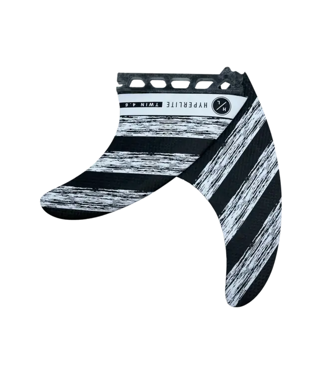 Hyperlite 4.6 Carbon Twin Fin Set w/Key