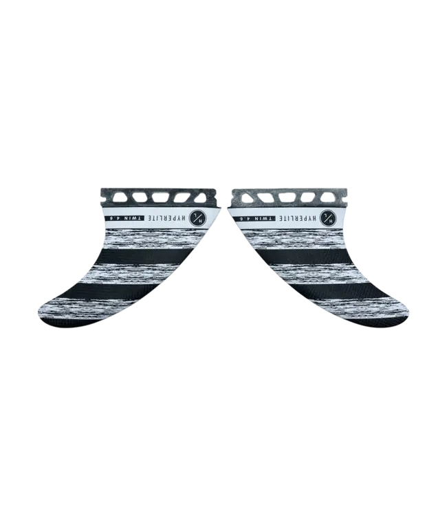 Hyperlite 4.6 Carbon Twin Fin Set w/Key