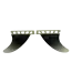 Hyperlite 3.5 Flux Fin Set w/Key
