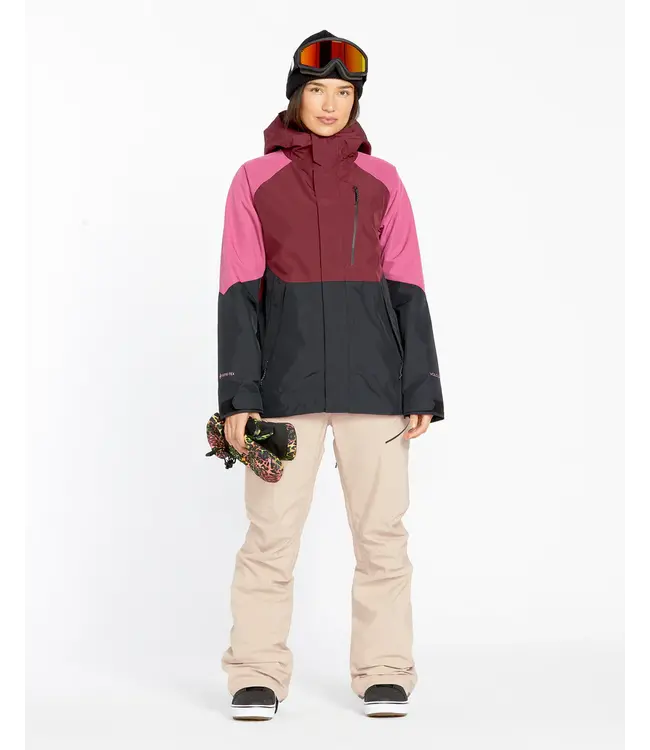 Volcom Womens Elm Stretch Gore Bib Overalls