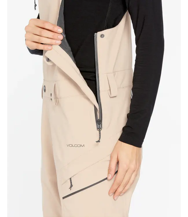 Volcom Womens Elm Stretch Gore Bib Overalls