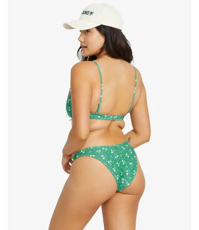 Billabong In The Green Charlie Medium Coverage Tri Bikini Top