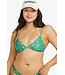 Billabong In The Green Charlie Medium Coverage Tri Bikini Top