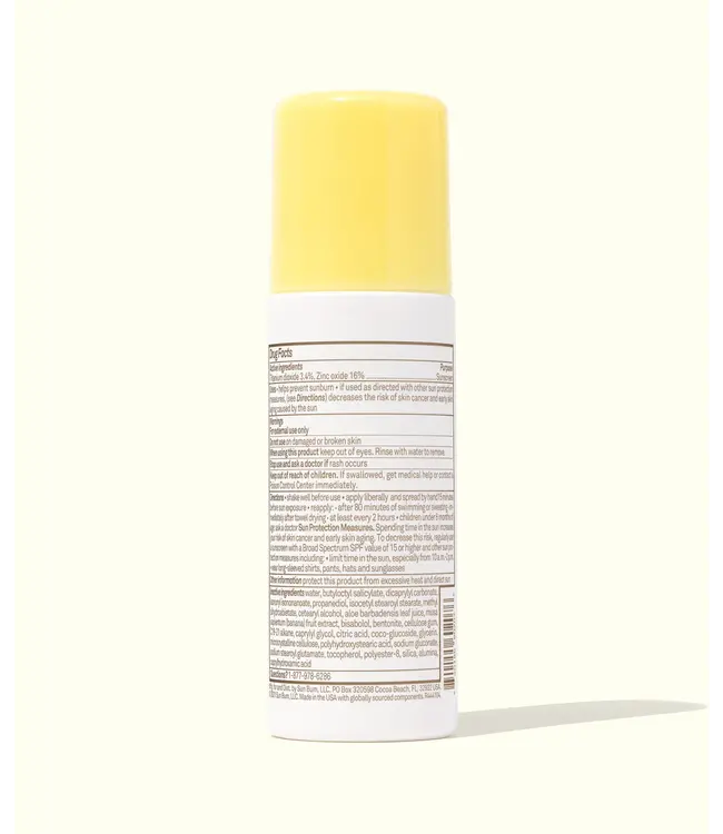 Sun Bum Baby Bum Mineral SPF 50 Sunscreen Roll-On Lotion 3 OZ