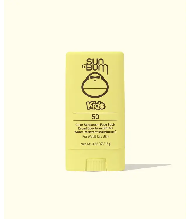 Sun Bum Kids SPF 50 Clear Sunscreen Face Stick