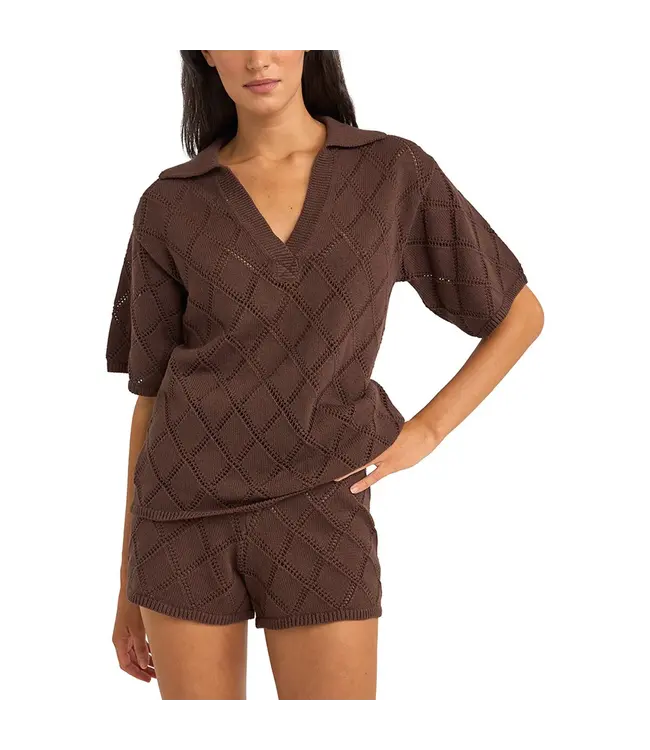 Rhythm Islander Collared Knit Shirt