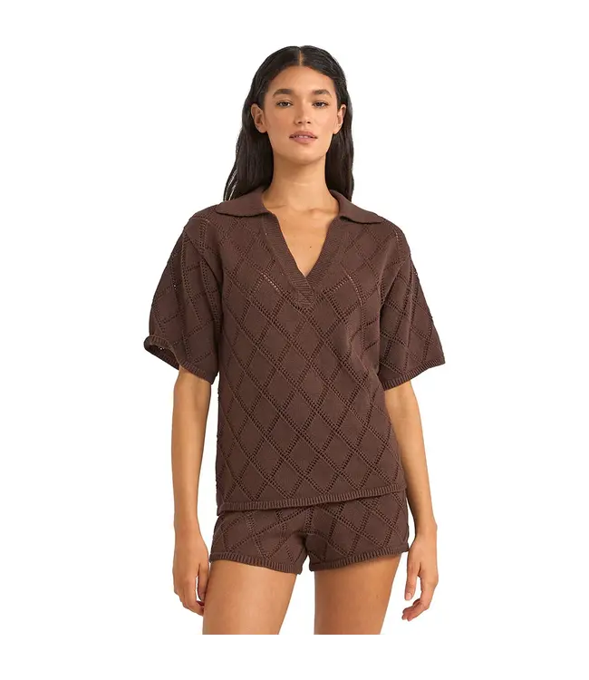 Rhythm Islander Collared Knit Shirt