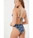 Roxy Hibiscus Haven Midrise High Leg Bikini Bottom