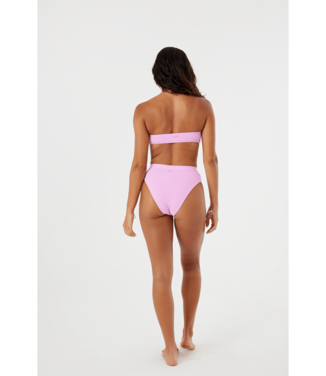 Roxy Haleiwa Banded High Waisted Bikini Bottom
