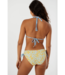 Roxy Tapestry Patchwork Mini Tiki Triangle Bikini Top