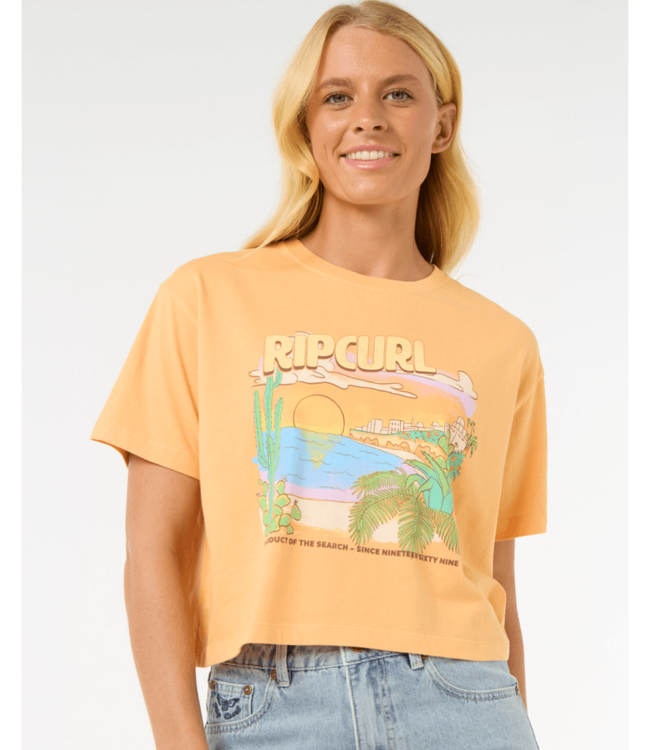 RIP CURL LA PALOMA CROP TEE