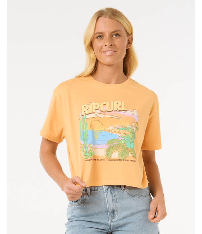 RIP CURL LA PALOMA CROP TEE