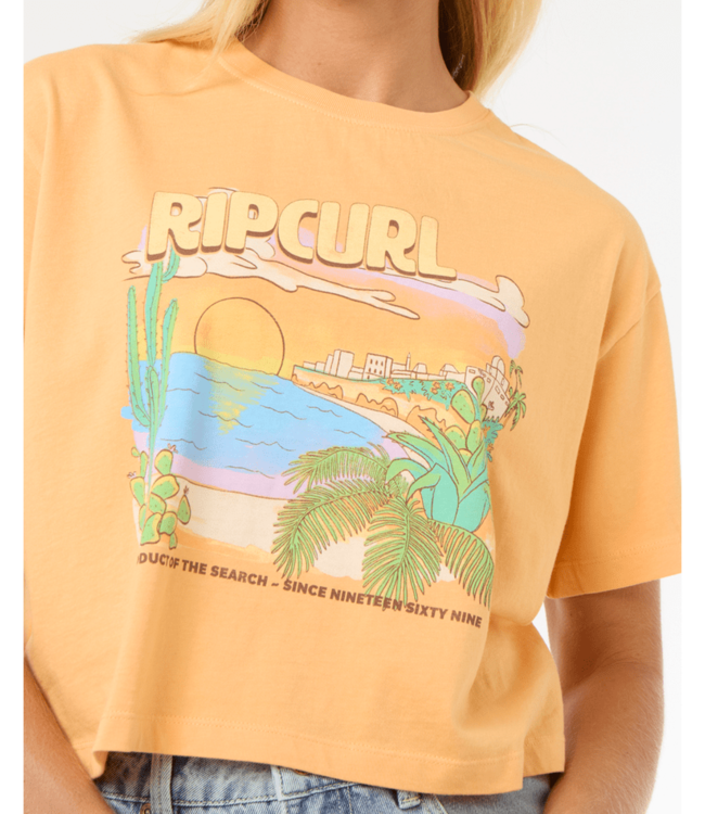 RIP CURL LA PALOMA CROP TEE