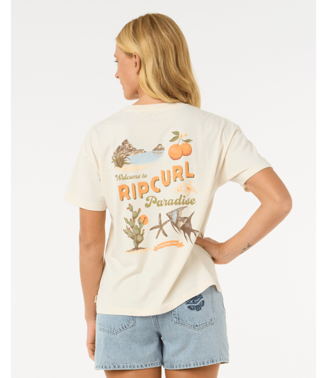 RIP CURL CALA VADELLA RELAXED TEE
