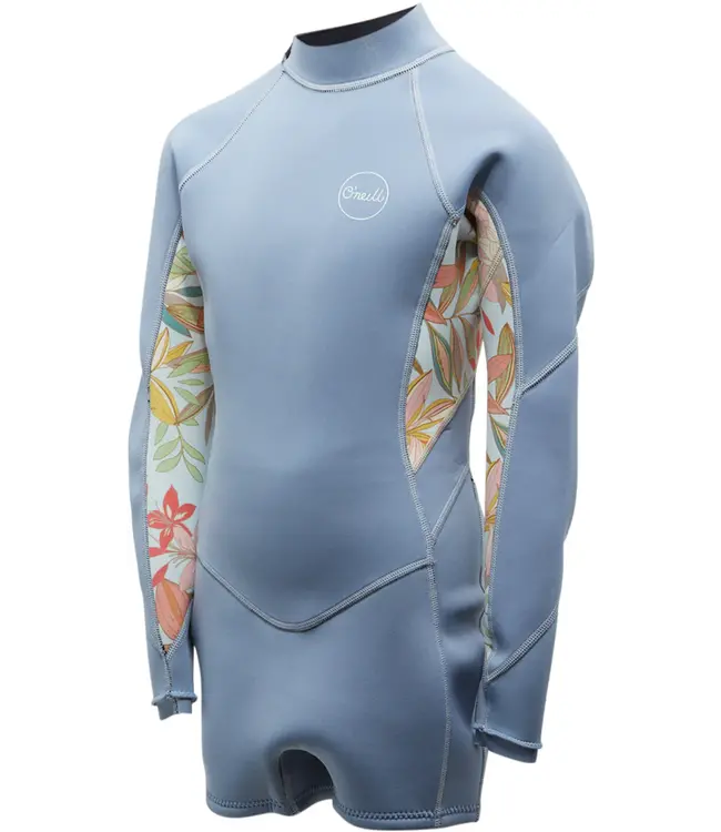 O'Neill WOMEN'S BAHIA 2/1MM FRONT ZIP L/S SURF SUIT