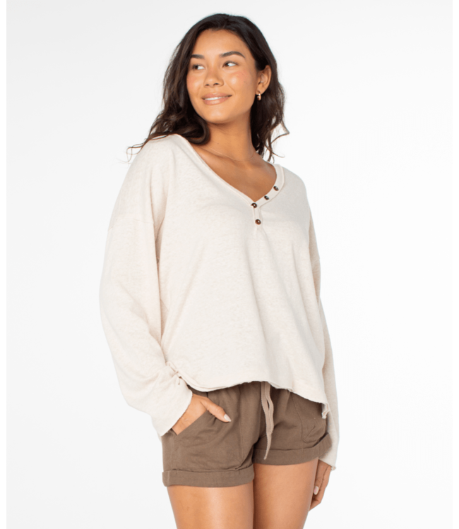 Roxy Weekend Story Henley Top