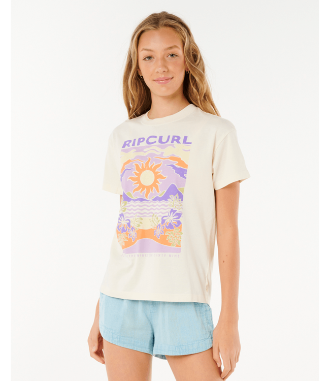 RIP CURL DUNE DANCER RELAXED TEE-GIRL