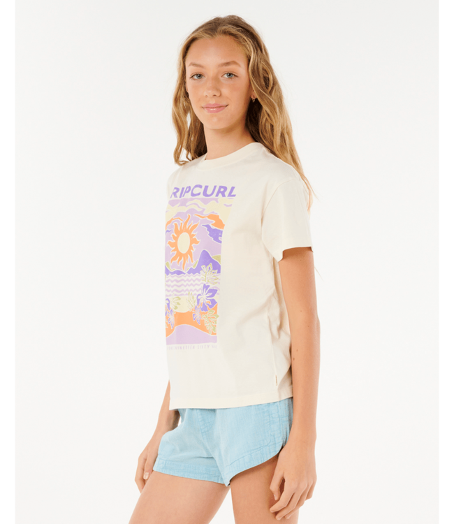 RIP CURL DUNE DANCER RELAXED TEE-GIRL