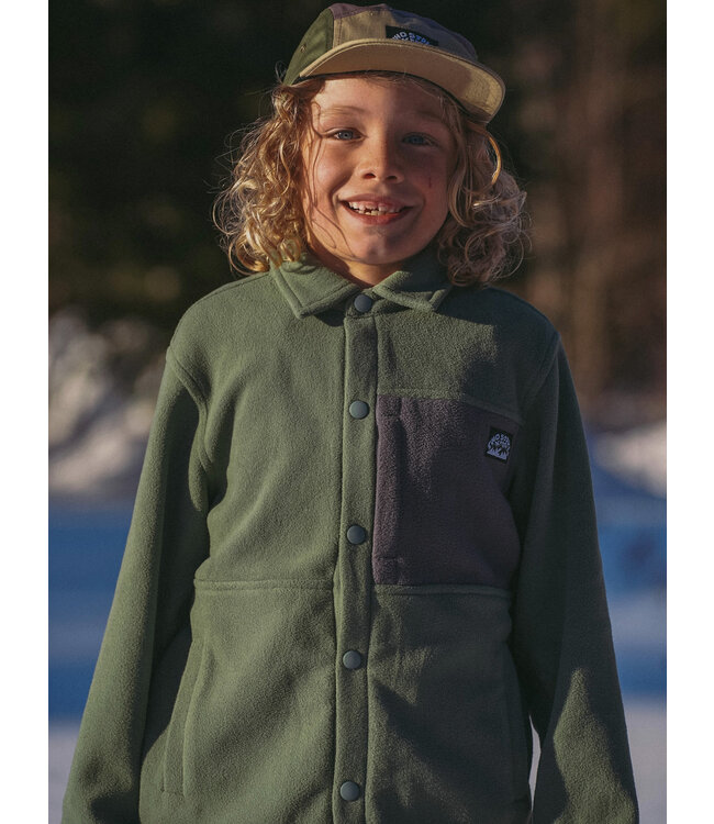 Two Stoked Kids Evergreen Fleece Shirt