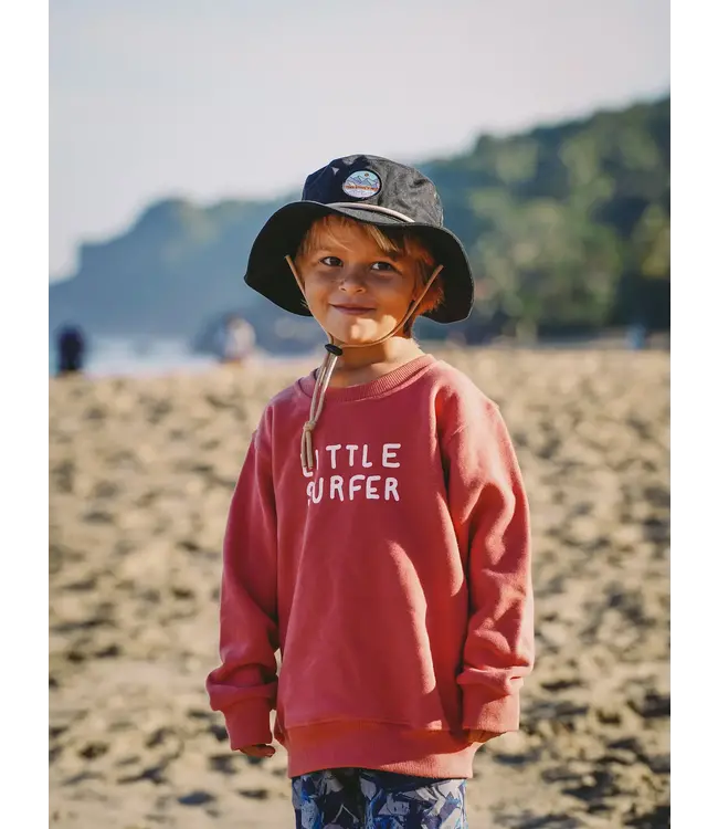 Two Stoked Kids Little Surfer Crewneck