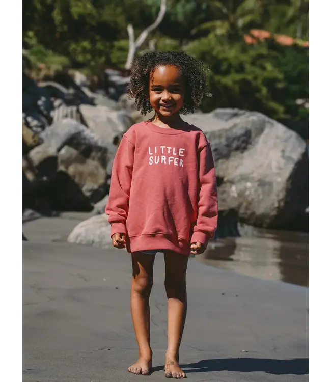 Two Stoked Kids Little Surfer Crewneck